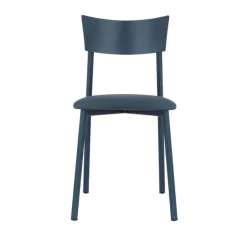 Anémone Carrier ® Chaise de cuisine contemporaine en métal fabriquée en France