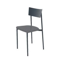 Anémone Carrier ® Chaise de cuisine contemporaine en métal fabriquée en France