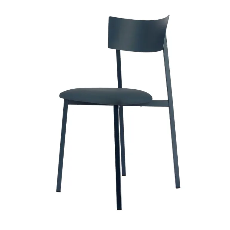 Anémone Carrier ® Chaise de cuisine contemporaine en métal fabriquée en France