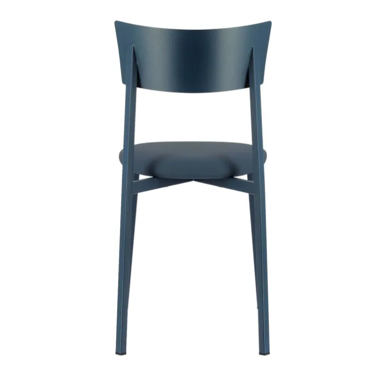 Anémone Carrier ® Chaise de cuisine contemporaine en métal fabriquée en France