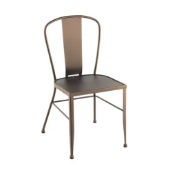 Antic Chaise de jardin vintage en métal