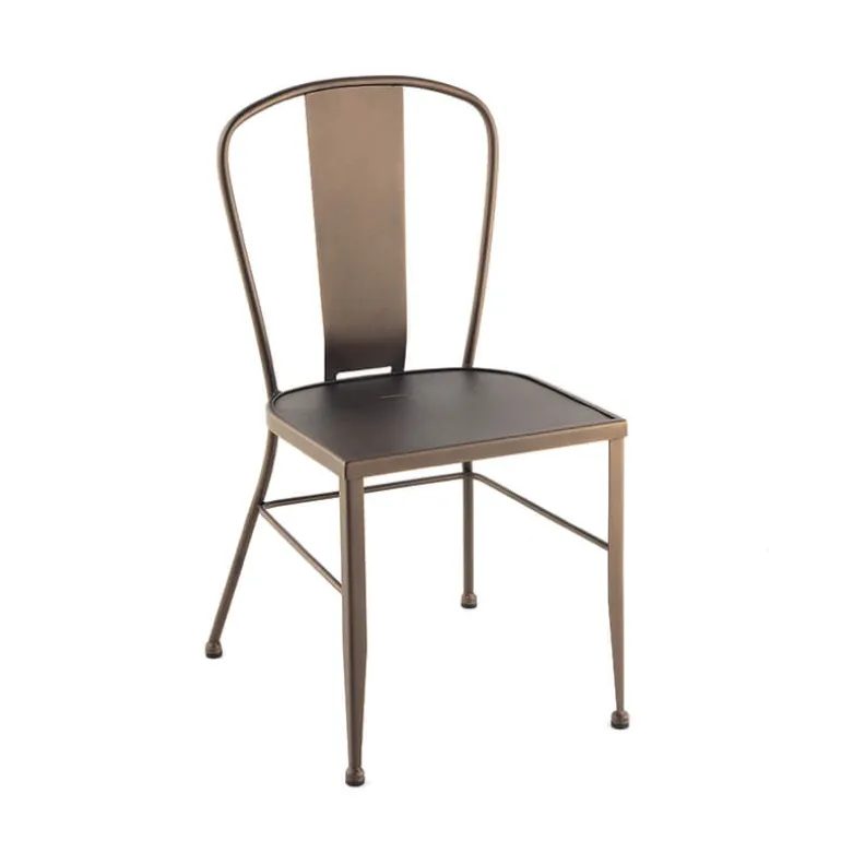 Antic Chaise de jardin vintage en métal