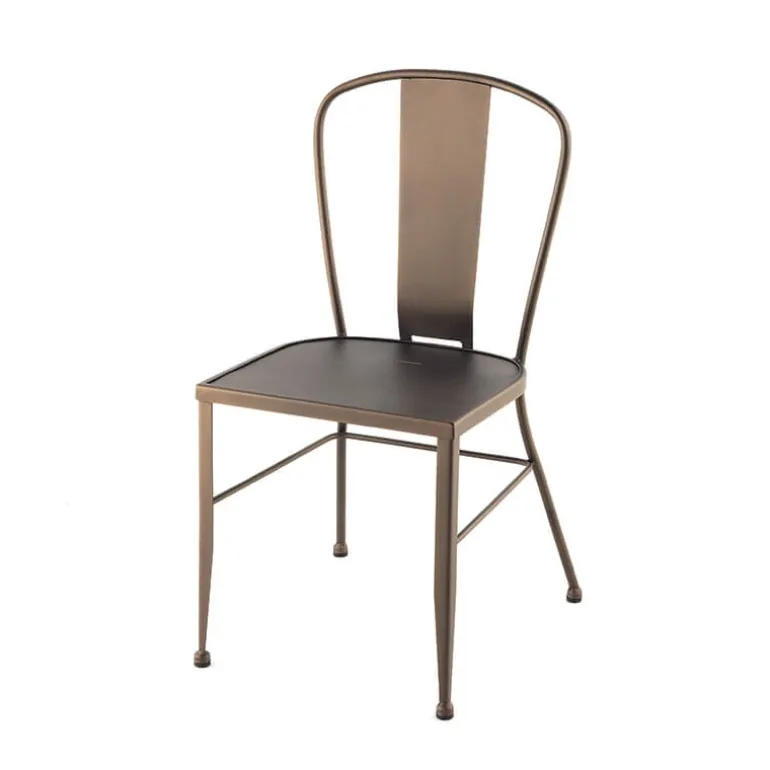 Antic Chaise de jardin vintage en métal