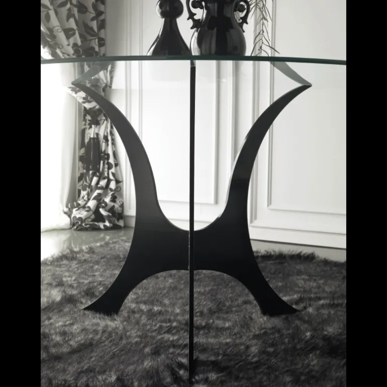 Apolo Table provençale ronde en métal