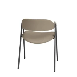 Arca Fauteuil de table avec accoudoirs en simili