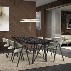 Arca Fauteuil de table en tissu