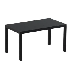 Ares Table de terrasse rectangulaire en résine