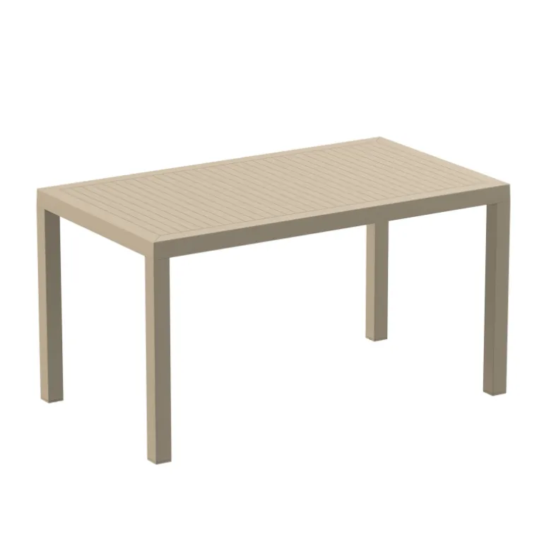 Ares Table de terrasse rectangulaire en résine