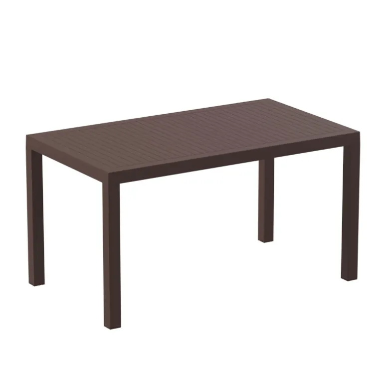 Ares Table de terrasse rectangulaire en résine