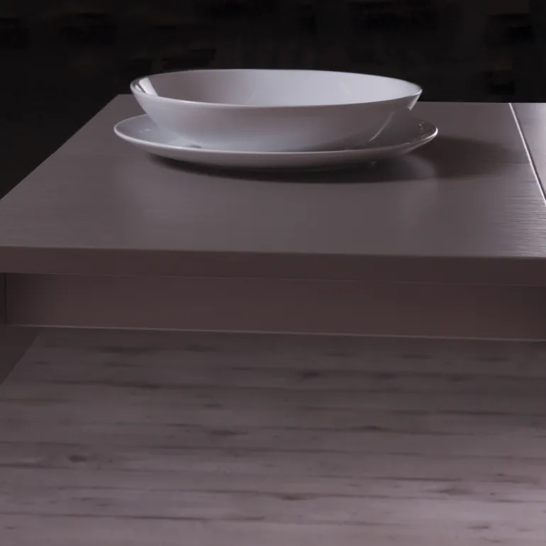 Ares Wing Table modulable extensible réglable en hauteur en bois et métal