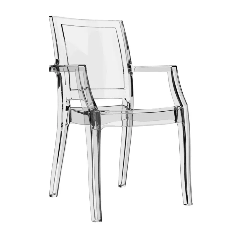 Arthur Fauteuil moderne en polycarbonate