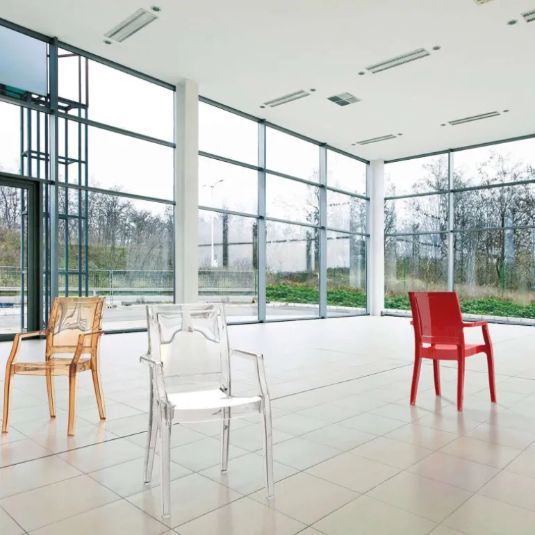 Arthur Fauteuil moderne en polycarbonate