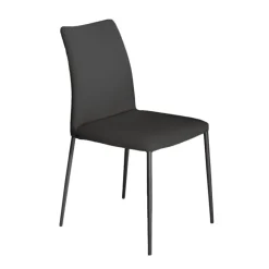 Atlas Connubia© Chaise contemporaine en simili avec dossier flexible