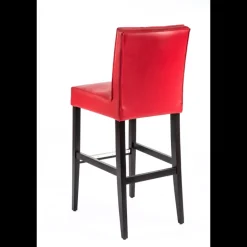 BarCarpe 2 Tabouret de bar matelassé en synthétique et bois