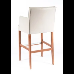 BarDiem 2 Tabouret de bar en synthétique et bois