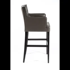 BarDiem 2 Tabouret de bar en synthétique et bois