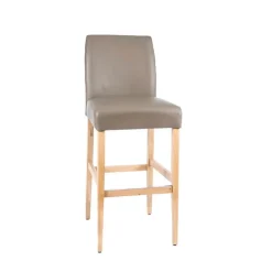 BarFritz diamant Tabouret de bar matelassé sur le dos du dossier style contemporain