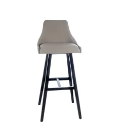 BarLars Tabouret de bar moderne avec pieds en bois