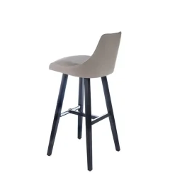 BarLars Tabouret de bar moderne avec pieds en bois