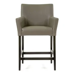 BarMatiz Tabouret snack avec dossier et accoudoirs en synthétique