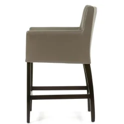 BarMatiz Tabouret snack avec dossier et accoudoirs en synthétique