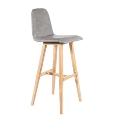 BarPandora diamant Tabouret de bar scandinave avec pieds en bois