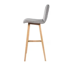 BarPandora diamant Tabouret de bar scandinave avec pieds en bois