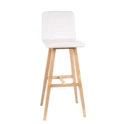 BarPlaza diamant Tabouret de bar scandinave avec pieds en bois