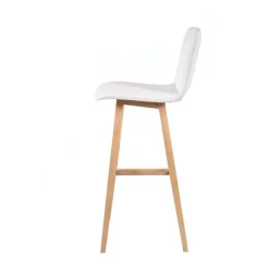 BarPlaza diamant Tabouret de bar scandinave avec pieds en bois
