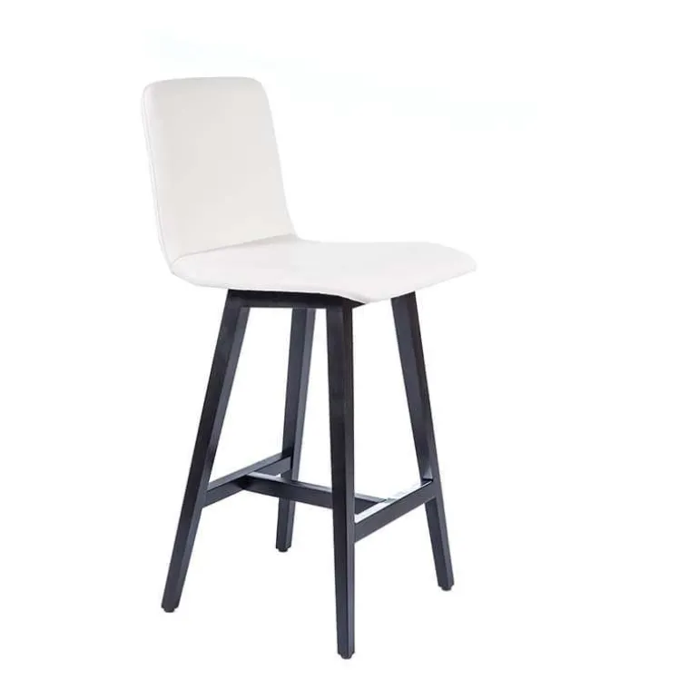BarPlaza diamant Tabouret snack style scandinave avec pieds en bois