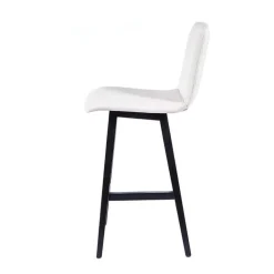 BarPlaza diamant Tabouret snack style scandinave avec pieds en bois