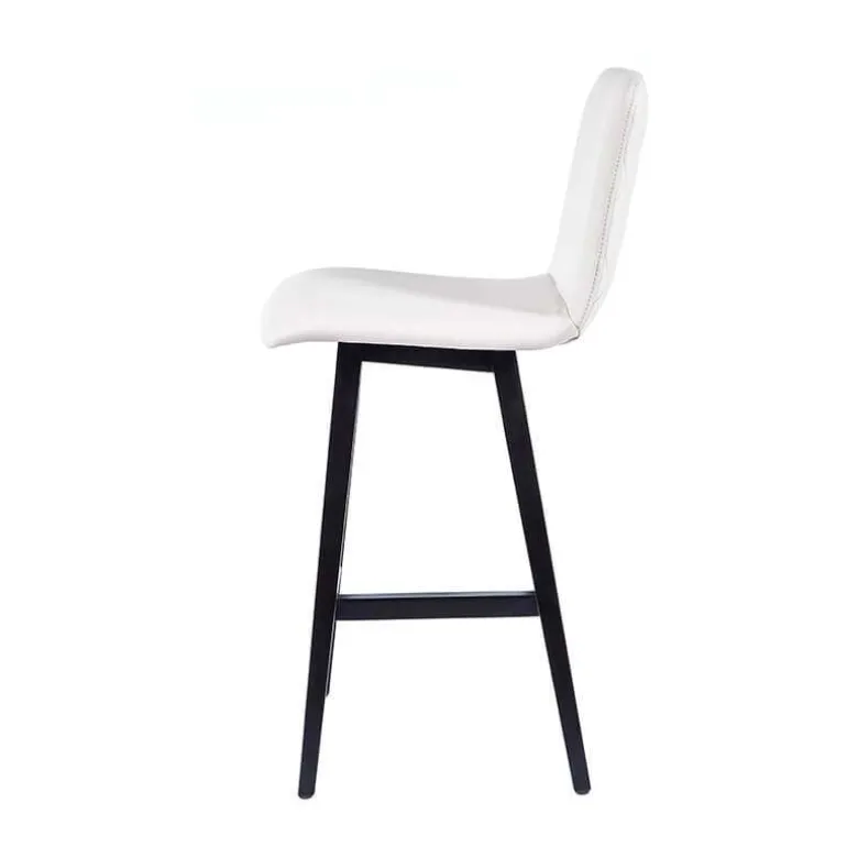 BarPlaza diamant Tabouret snack style scandinave avec pieds en bois