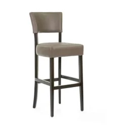 BarSteffi Tabouret de bar en bois et synthétique