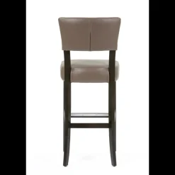 BarSteffi Tabouret de bar en bois et synthétique