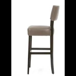 BarSteffi Tabouret de bar en bois et synthétique