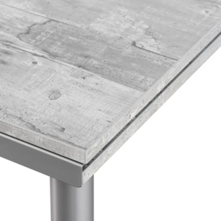 Basic Table de cuisine avec allonges