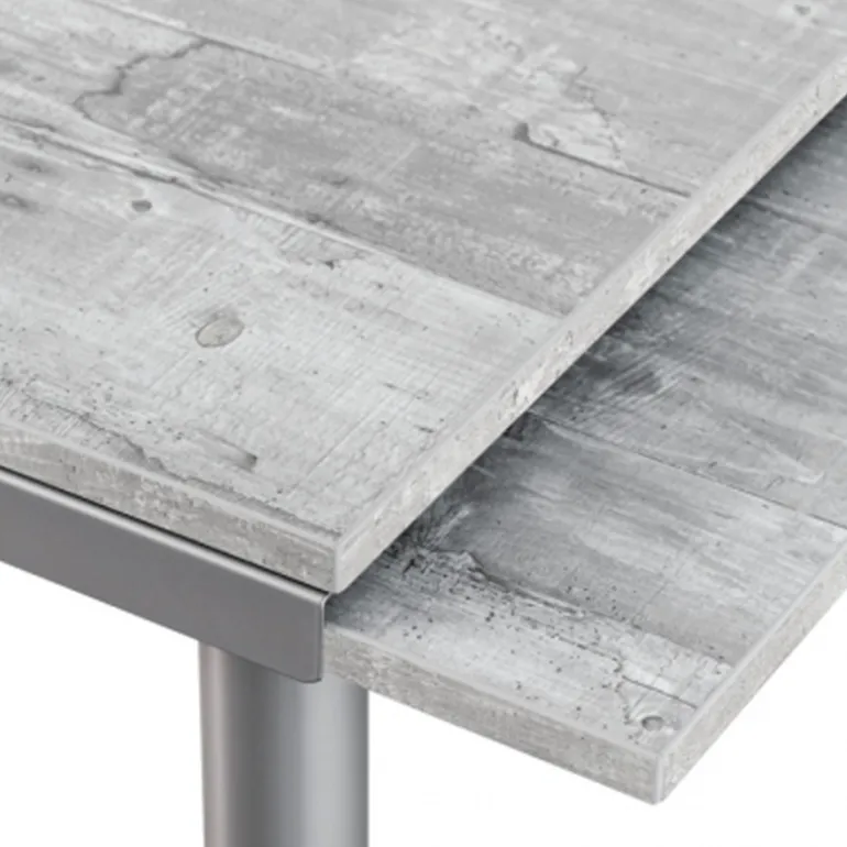 Basic Table de cuisine avec allonges