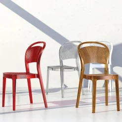 Bee Chaise moderne en polycarbonate