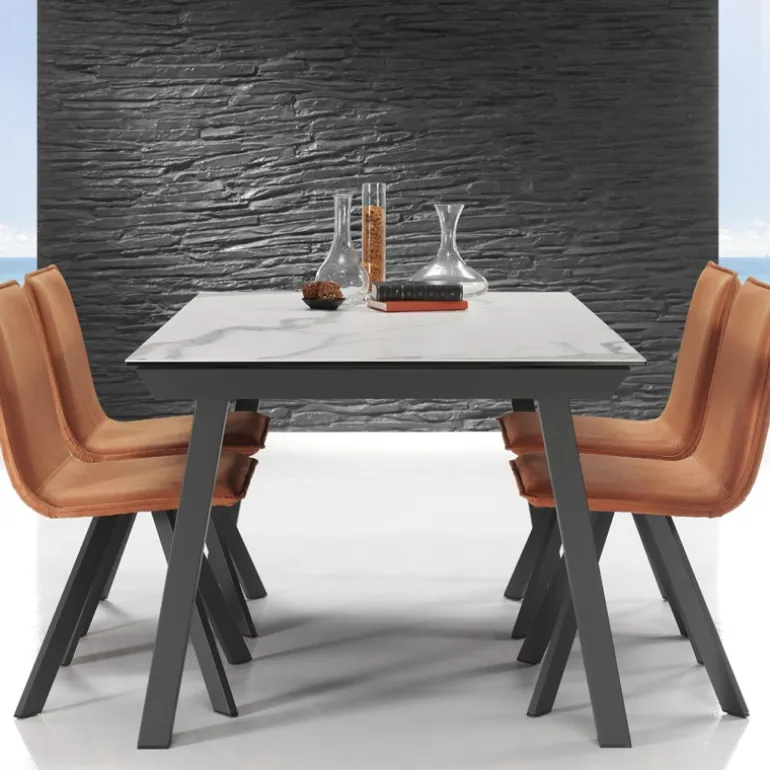 Benidorm Moblibérica® Table moderne en céramique