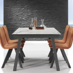 Benidorm Moblibérica® Table moderne extensible en céramique