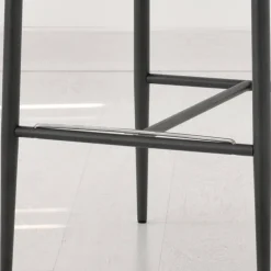 Beo Tabouret contemporain italien en cuir