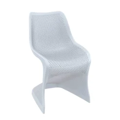 Bloom Chaise de jardin design ajourée en polypropylène