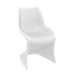 Bloom Chaise de jardin design ajourée en polypropylène