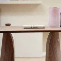 Blossom Mobitec® Table design en bois avec bords arrondis