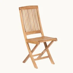 BodiniChaise de jardin pliante en teck massif