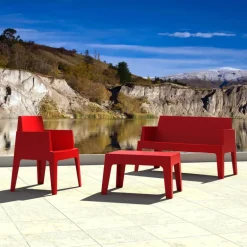 Box Fauteuil de terrasse moderne en polypropylène