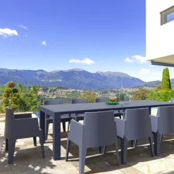 Box Fauteuil de terrasse moderne en polypropylène