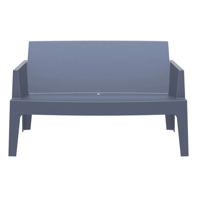 Box Sofa Banquette de jardin en polypropylène