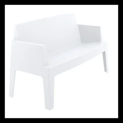Box Sofa Banquette de jardin en polypropylène