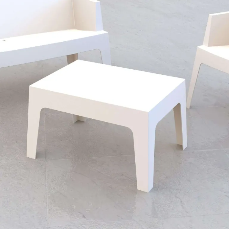 Box Table basse de jardin en polypropylène